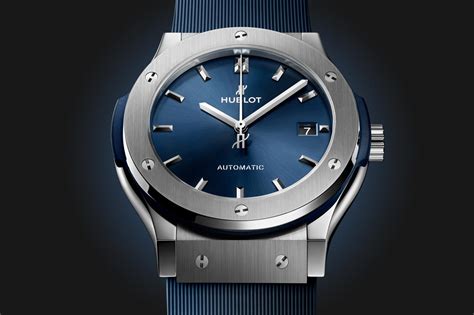 hublot classic fusion blue chronograph titanium 45mm|Hublot classic fusion review.